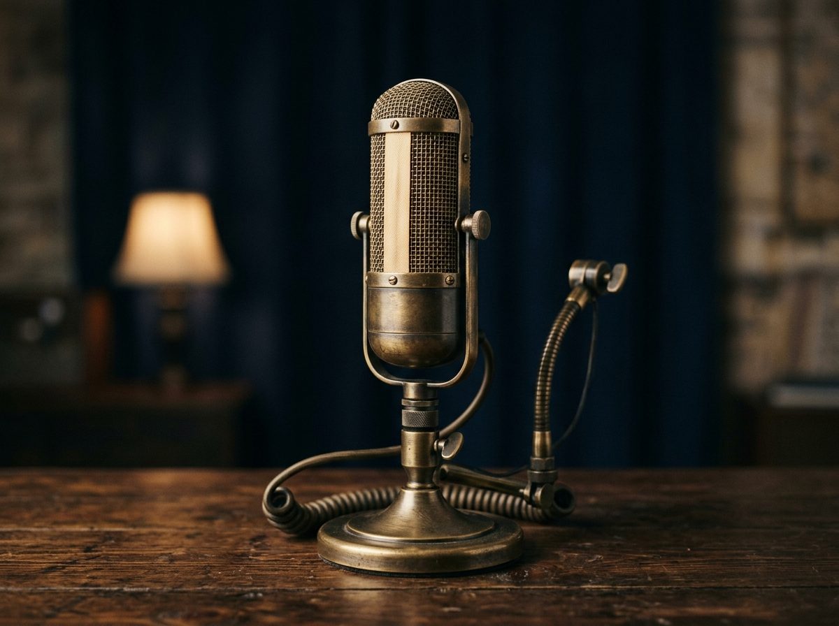 Broadcasting microphone